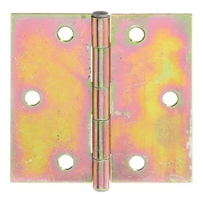 Imagen de Alberts 850296 Bisagra Cuadrada Galvanizado Sendzimir 82 x mm Juego de 20