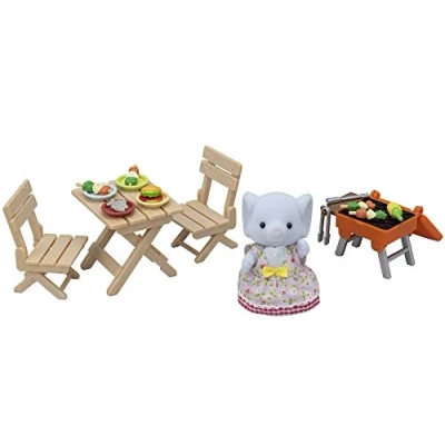 Imagen de Sylvanian Families 5640 Set barbacoa de Miriam Elefante Casa muñecas