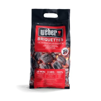 Imagen de Weber 1759070 Briquetas 4 kg, Negro