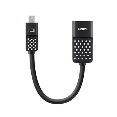 Imagen de Adaptador Belkin Negro Mini Displayport A Hdmi