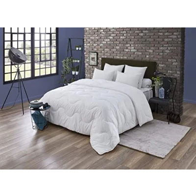 Imagen de Dodo Edredón Templado sintético 220 x 240 para Cama de 2 Personas Taiga Ultra Suave y Transpirable. Fabricado en Francia Lavable a máquina 40 C