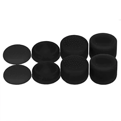 Imagen de Paquete de 8 piezas mandos analógicos para mando gamepad con relieve antideslizante palanca pulgar PS4, PS3, Switch Pro, Xbox one, 360, Wii U, PS2 (azul)