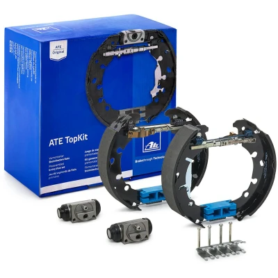 Imagen de ATE Original TopKit 03.0520 6319.3 Kit frenos, disco de tambor con cilindro freno rueda, accesorios FORD: FIESTA 4, 5