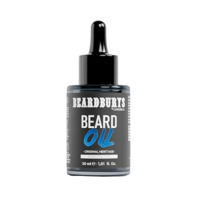 Imagen de Beardburys Aceite Barba Hombre Vegano Cuidado con de Jojoba, Hidrata, Suaviza y Protege en Profundidad, Aroma Original 30ml
