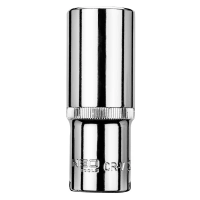 Imagen de NEO TOOLS 08 472 Piezas insertables de llave cubo 1/2 22 mm Acero cromo vanadio hexagonal