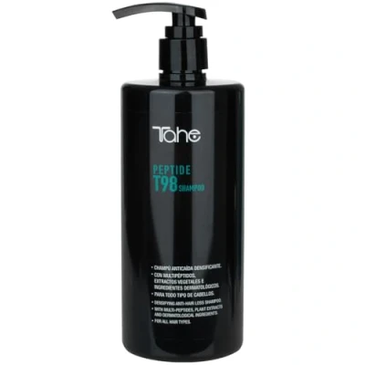 Imagen de Tahe Peptide T98 Champú anticaída densificante con multipéptidos y extractos vegetales que fortalece nutre el cabello (750 ml)…