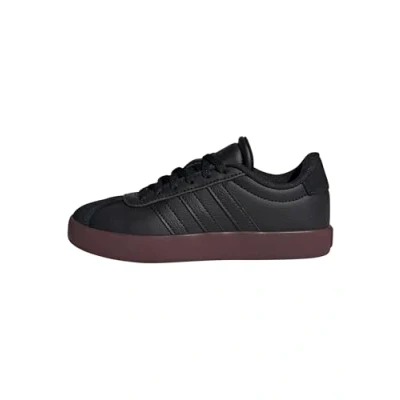 Imagen de adidas VL Court 3.0 Shoes Kids, Zapatilla de Deporte Unisex niños, Core Black Aurora Ruby, 31 EU