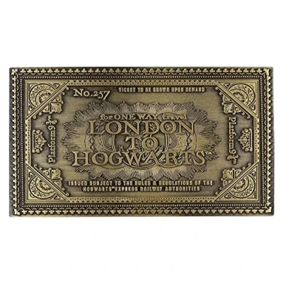 Imagen de Fanattik Harry Potter Hogwarts Express Billete de tren edición limitada metal