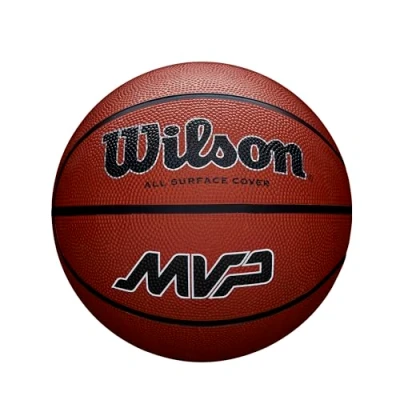 Imagen de Wilson MVP Basketball Brown 6 Ball, Unisex Adult