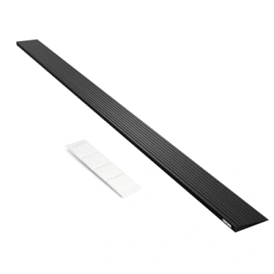 Imagen de LIEKUMM Rampa Umbral Puerta de Goma, 90x5x1cm, para Silla Ruedas Antideslizante, Capacidad 650 kg, Minusvalidos Entrada,baño,supermercado,Garaje,Jardines, fábricas