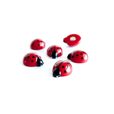 Imagen de Trendform® TF FW3536 Imanes de Oficina Estilo Animal Surtidos Lady Bugs (1 Juego 6), 6 Unidades