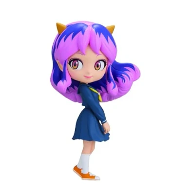 Imagen de Banpresto Figura Q Posket Lum Uniformver Urusei Yatsura Anime Ver. (Ver.B) 14cm BP19777 Multicolor