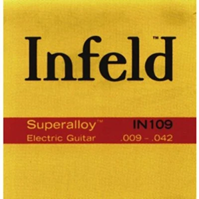 Imagen de Thomastik Infeld Cuerdas para Guitarra Eléctrica Superalloy round wound juego IN109 Light .009 .042