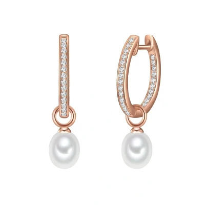 Imagen de Valero Pearls Pendientes Rose goldcoloured, Mujer, Talla: One Size, gold coloured