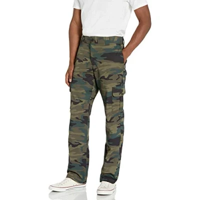 Imagen de Dickies Hombre, Pantalón Cargo elástico Mechanical de Corte Regular, Verde Caza Camuflaje, 32W / 30L