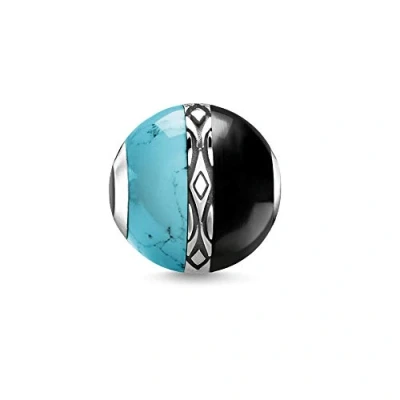 Imagen de Thomas Sabo Abalorio de con Mujer, Plata Ley 925, Turquesa