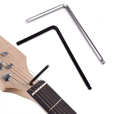 Imagen de 2 Piezas Llave de Guitarra, Allen Varilla Armadura 4 mm / 5 para Guitarra Acústica Martin, Ajuste con Extremo Bola
