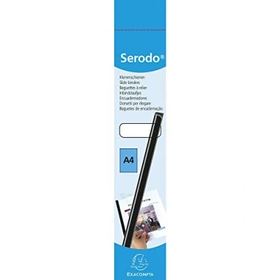 Imagen de Exacompta 697083E Caja de 25 canutillos para 60 hojas, 6 mm, color azul