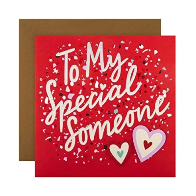 Imagen de Hallmark Tarjeta de apoyo: diseño ilustrado en relieve con cita positiva