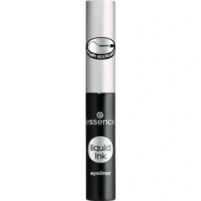 Imagen de Essence delineador de ojos liquid ink eyeliner waterproof negro.