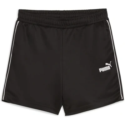 Imagen de Puma Unisex Pantalón corto de deporte para niños, Talla: 13 14a (14), Black