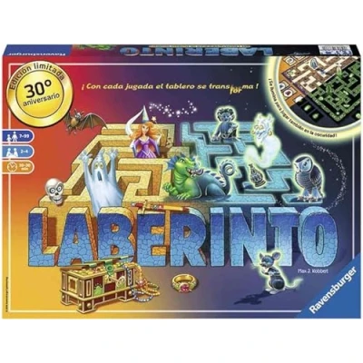 Imagen de Ravensburger Laberinto Mágico Glow In The Dark, Brilla en la oscuridad, Juego de mesa, Juegos para niños, niños +7 años, 2 4 Jugadores