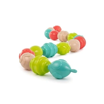 Imagen de Miniland Cane,Sugar Juego de Figuras ensartables Eco Friendly. A Partir 18 Meses, Multicolor, M (32240)