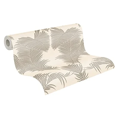 Imagen de A.S. Création 379591 37959 1 Papel pintado para pared (10,05 x 0,53 m), diseño floral, color rosa metálico