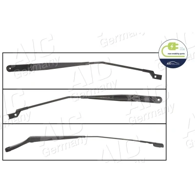 Imagen de Brazo del limpiaparabrisas, lavado de Parabrisas Aic 52722 Delante, derecha, delantero para vehíc. con volante a la izquierda sin escobilla