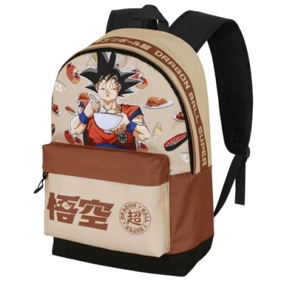Imagen de Karactermania Dragon ball GOKU Foodie Mochila escolar para niños, Talla: One Size, brown