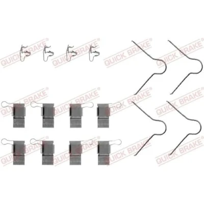 Imagen de QUICK BRAKE 109 1089 Kit de accesorios, pastillas frenos TOYOTA: HILUX 6 Pick up, 3 Corolla VIII Compact
