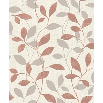 Imagen de Rasch Papel pintado no tejido (Botanical) verde 10,05 m x 0,53 Andy Wand 639834