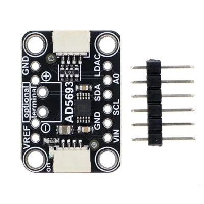 Imagen de Módulo DAC de 16 bits, convertidor analógico digital MRS167A AD5693R 16Bit DAC, interfaz I2C