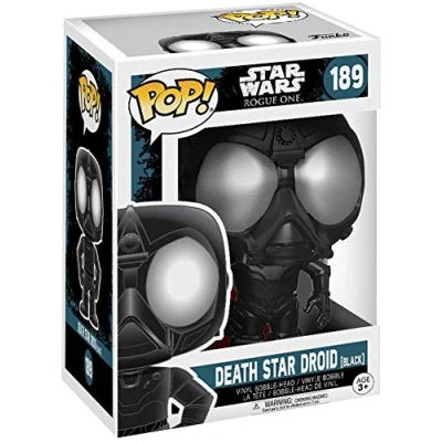 Imagen de Star Wars Figura de vinilo Death Droid, colección Rogue One (Funko 14877)