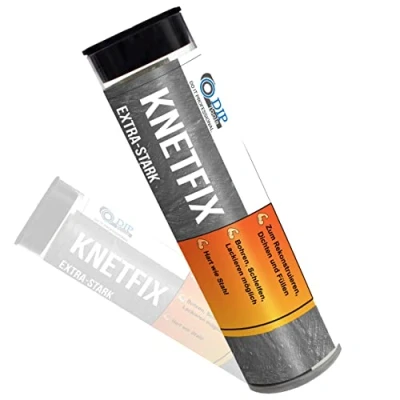 Imagen de DIP Tools Masilla adhesiva epoxi de 2 componentes, impermeable, alto rendimiento para interiores y exteriores (1x56g)