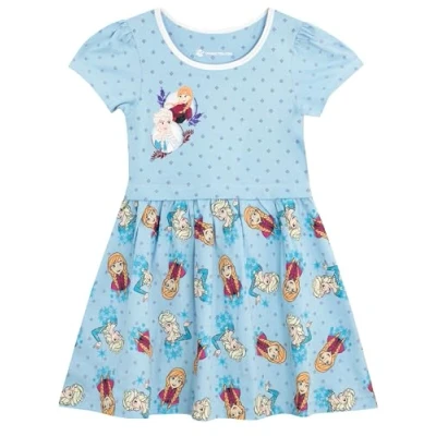 Imagen de Disney Frozen El reino del hielo Para Niñas Vestido 8 9 Años