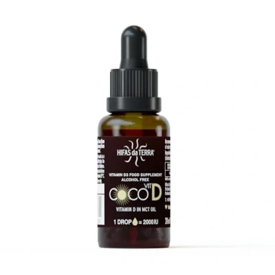Imagen de HIFAS DA TERRA Suplemento Líquido CocoVit D con Vitamina 20 ml