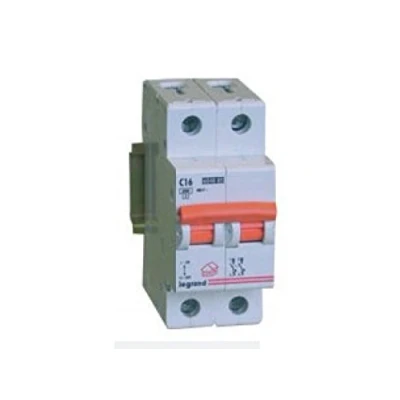 Imagen de Interruptor magnetotermico para vivienda legrand 419926 rx3 1p+n 6ka 16a