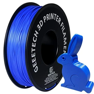 Imagen de GEEETECH Filamento PLA 1.75mm para impresión 3D, 1kg Spool, Azul
