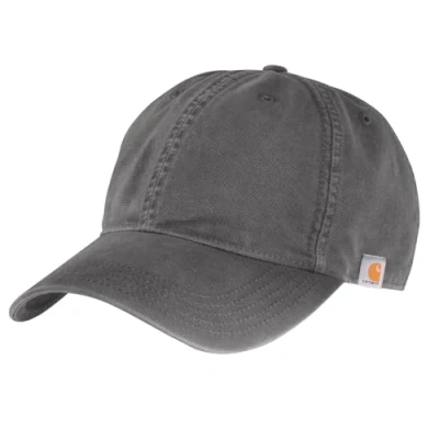 Imagen de Carhartt Baumwoll Leinen Kappe Gorra de béisbol, Grava, Talla única Hombres