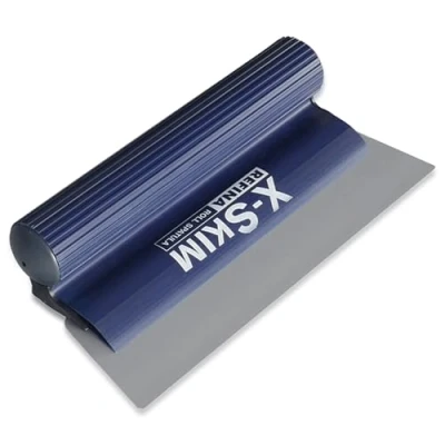 Imagen de REFINA X Skim hoja de desnatado Espátula yeso 300 mm con plástico intercambiable Plazi Roll Grip Herramientas renderizado, pisos, paneles y