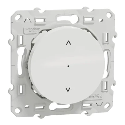 Imagen de Schneider Electric Wiser Odace S520567W Interruptor de rueda (4 A), color blanco