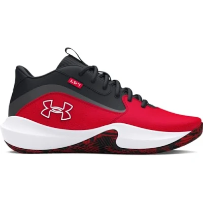 Imagen de Under Armour Performance Lockdown Zapatillas de baloncesto, Talla: 49.5, Red Piel/tejido sintético