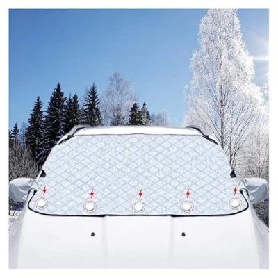 Imagen de ZEBWAY Protector Parabrisas, para Renault Arkana 2021 2023 2024 contra Nieve y el Hielo Parabrisas Cubierta Escarcha