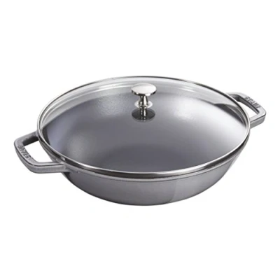 Imagen de Staub Wok 30 Cm Gris Grafito Hierro Fundido