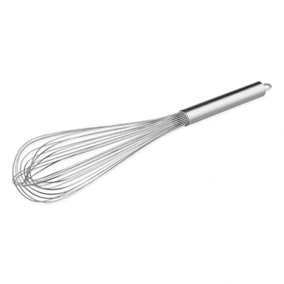 Imagen de Thermohauser 5000245345 Varillas para batir, 45 cm de Longitud, con Mango Acero Inoxidable y Colgador, 24 Trabillas