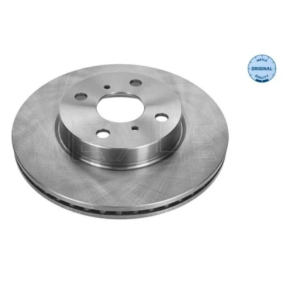 Imagen de MEYLE 30 15 521 0094 Disco de freno Eje delantero 255 20 4 100 ventilado ORIGINAL Quality