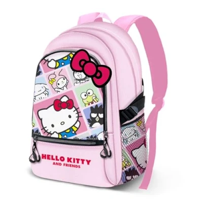 Imagen de Karactermania Sanrio Hello Kitty Panels Mochila Fight FAN 2.2, Multicolor, 31 x 44 cm, Capacidad 24 L
