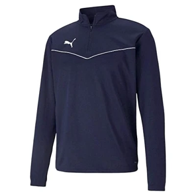 Imagen de PUMA Teamgoal 23 Training 1/4 Zip Top Jr Sudadera, Niños, Electric Blue Lemonade Team Power Blue, 176