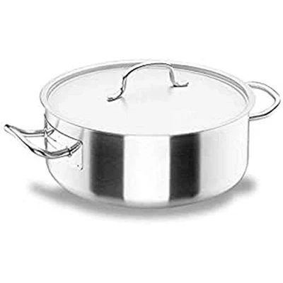 Imagen de Lacor Cacerola, Acero Inoxidable 18/10, 14,2 L Plata, 36 cm